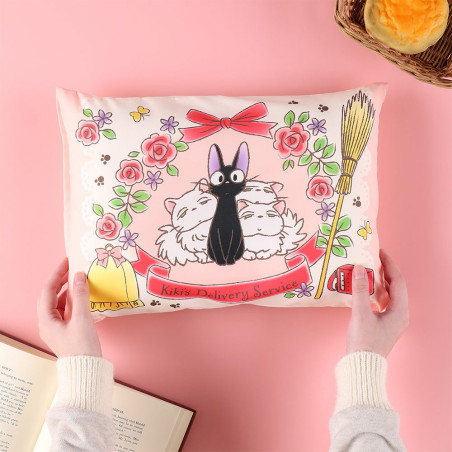 Oreiller Famille des chats 28 x 39 cm - Kiki la petite sorcière