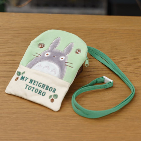 Sacoche mascotte Totoro Gris 17 x 12 cm - Mon VoisinTotoro