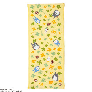 Serviette Imabari Totoro Trèfle 34x80 cm - Mon Voisin Totoro