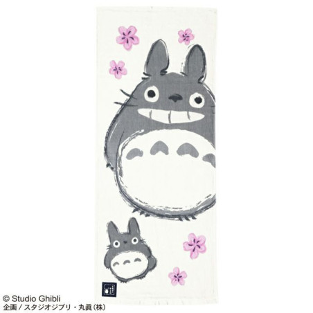 Serviette Imabari Totoro Sakura 34x80 cm - Mon Voisin Totoro