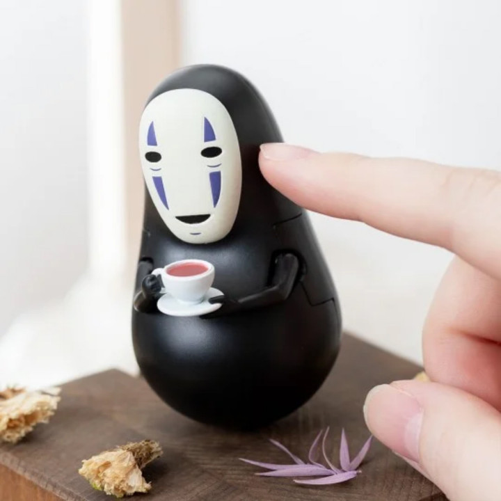 Figurine Culbuto No face Pause café - Le Voyage de Chihiro