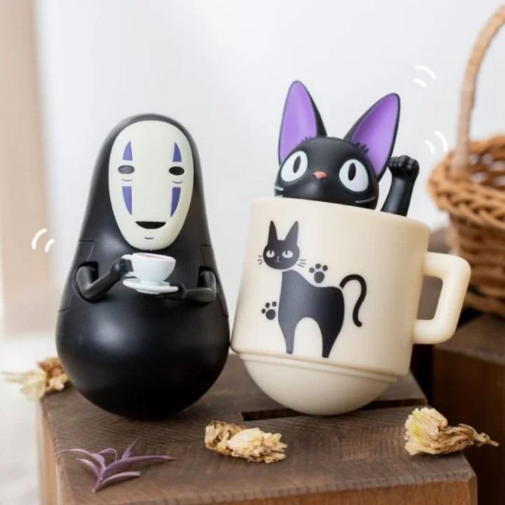 Figurine Culbuto No face Pause café - Le Voyage de Chihiro