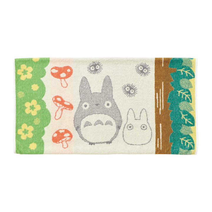 Taie d'oreiller Totoro Champignons - Mon Voisin Totoro
