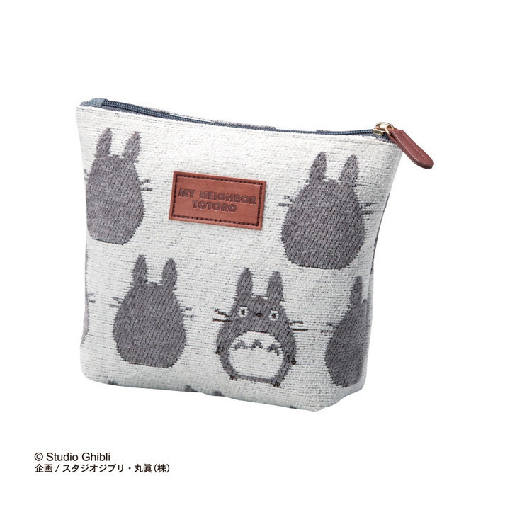 Pochette Silhouette Totoro Gris - Mon Voisin Totoro
