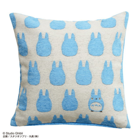 Coussin Silhouette Totoro Bleu - Mon Voisin Totoro