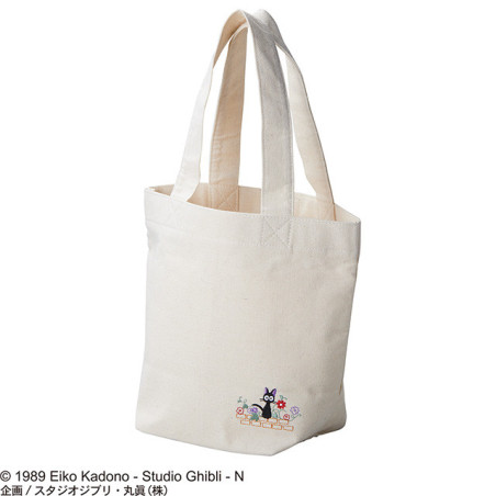 Tote bag Jiji Au milieu des fleurs - Kiki la petite sorcière