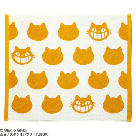 Large Bath Towel Catbus Silhouette 50x60 cm - My Neighbor Totoro