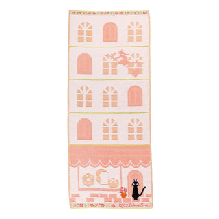Serviette Jiji Coin de rue 34x80 cm - Kiki la petite sorcière