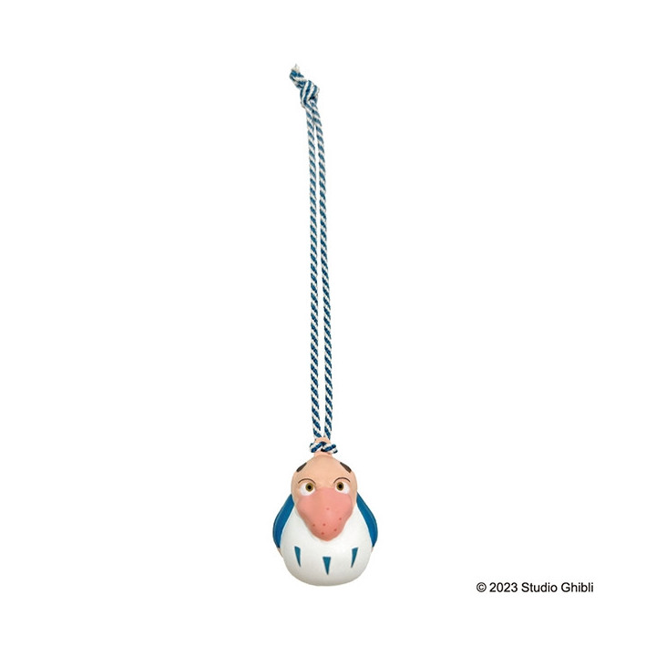 Strap Clochette Netsuke Sagi - Le Garçon et le Héron