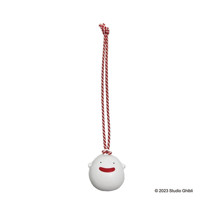 Strap Clochette Netsuke Warawara  - Le Garçon et le Héron