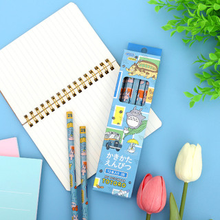 Set de 12 Crayons 2B Véhicules - Mon voisin Totoro