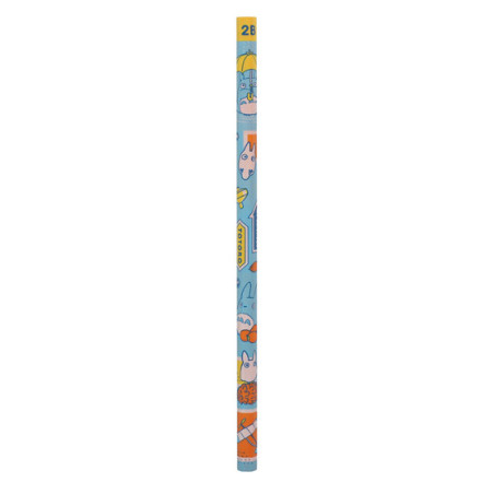 Set de 12 Crayons 2B Véhicules - Mon voisin Totoro