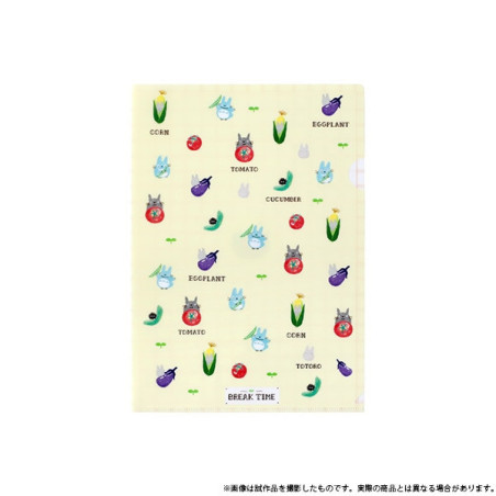 Chemise A4 Break Time Légumes - Mon voisin Totoro