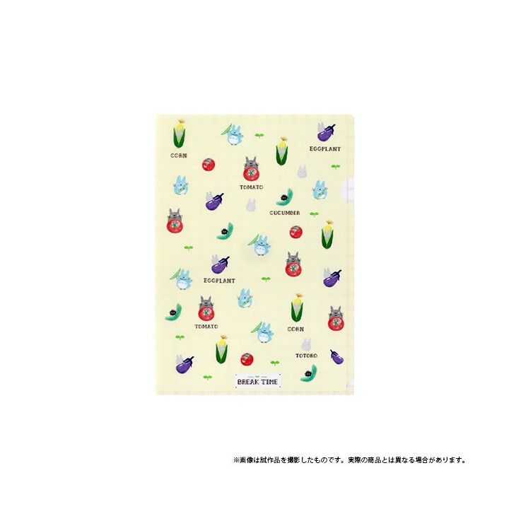 Chemise A4 Break Time Légumes - Mon voisin Totoro