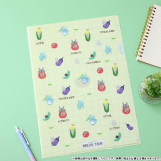 Chemise A4 Break Time Légumes - Mon voisin Totoro
