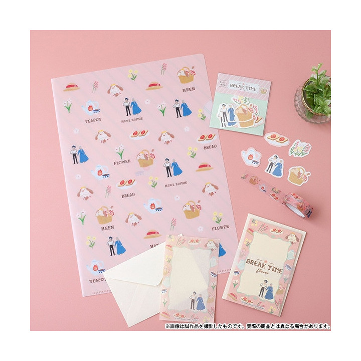 Chemise A4 Break Time Fleurs - Le Château ambulant