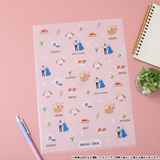 Chemise A4 Break Time Fleurs - Le Château ambulant