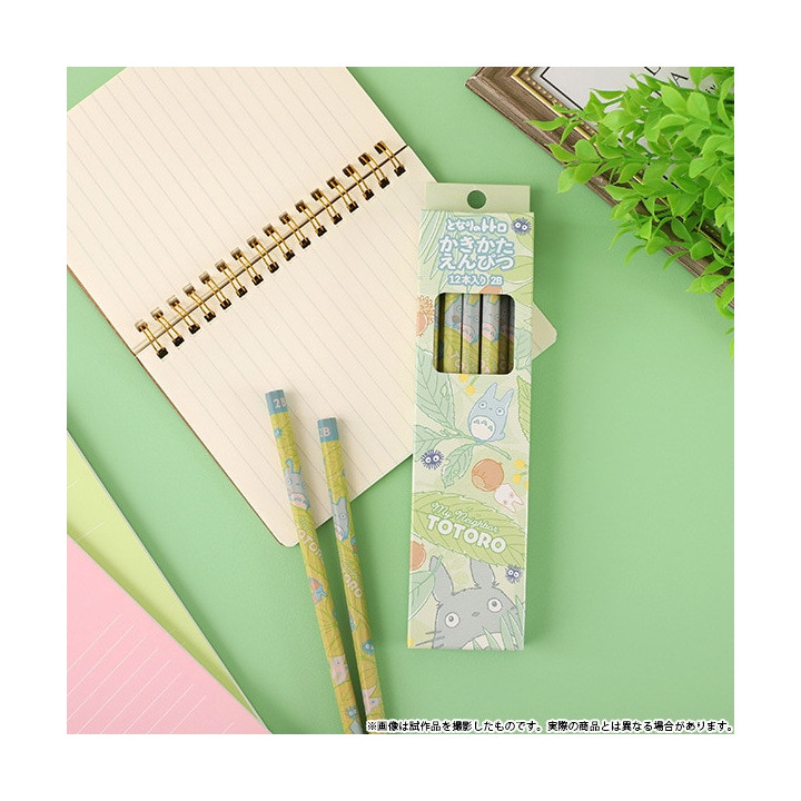 Set de 12 Crayons 2B Série Forêt - Mon voisin Totoro