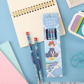 Set de 12 Crayons 2B Kiki vole - Kiki la petite sorcière