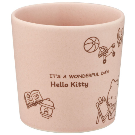 Mino Mug Pink Sakura 290ml - Hello Kitty
