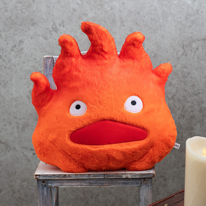Peluche géante Calcifer - Le Château Ambulant