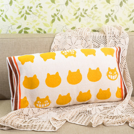 Taie d'oreiller Silhouette Totoro Blanc - Mon Voisin Totoro