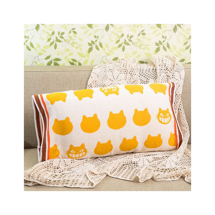 Taie d'oreiller Silhouette Totoro Blanc - Mon Voisin Totoro