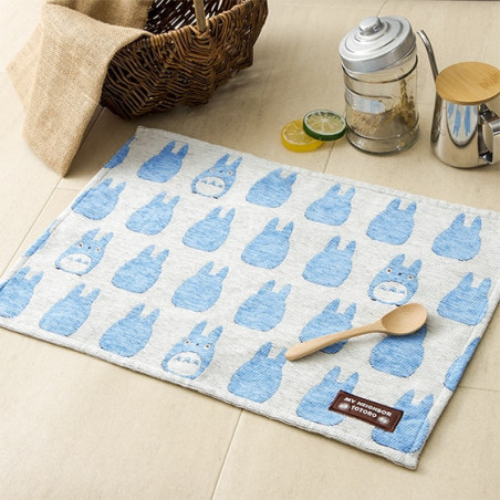 Dessous de table Silhouette Totoro Bleu - Mon Voisin Totoro