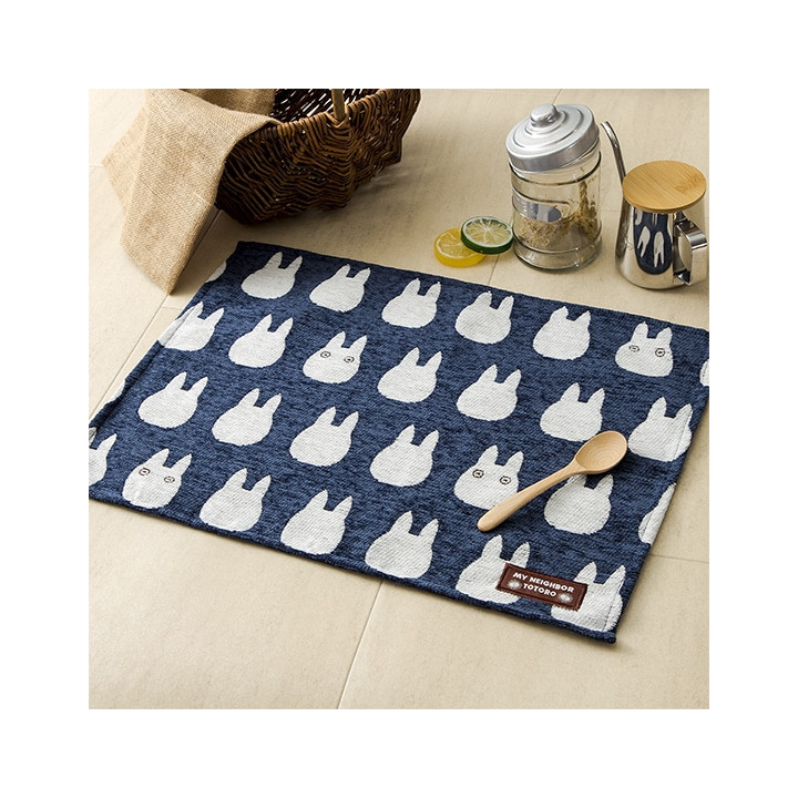 Dessous de Table Silhouette Totoro Blanc - Mon Voisin Totoro