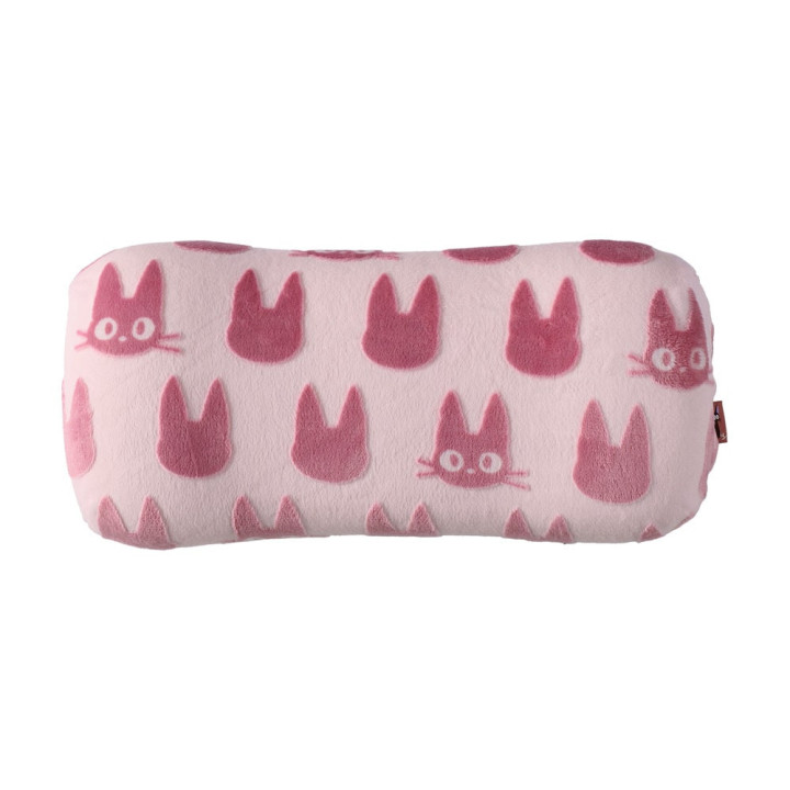 Coussin brique moiré Jiji silhouette   - Kiki la petite sorcière