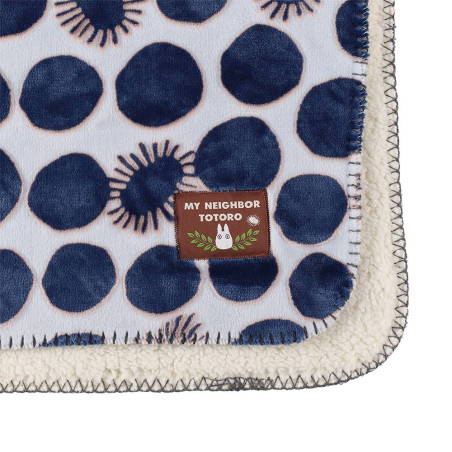 Couverture moirée Noiraude silhouette 70x100 cm - Mon Voisin Totoro