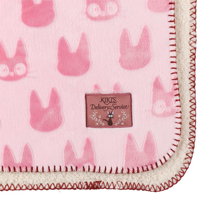 Couverture moirée Jiji silhouette 70x100 cm - Kiki La Petite Sorcière