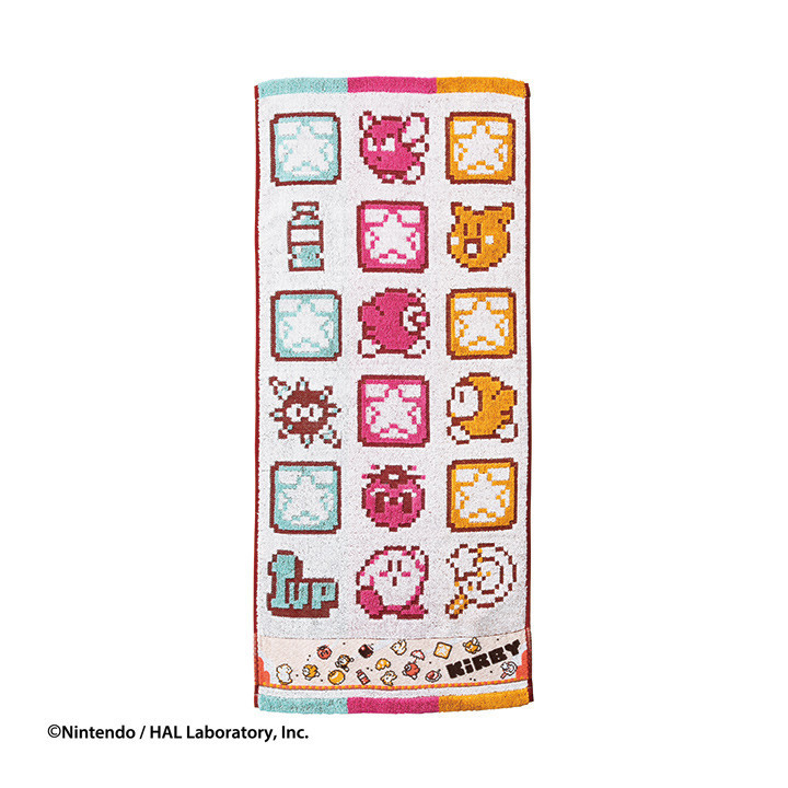 Serviette Kirby Pixel 34x80 cm - Kirby