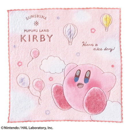 Mini Towel Kirby Candy stroll 25x25 cm - Kirby