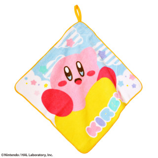 Mini Serviette Kirby Étoile filante 33x33 cm - Kirby