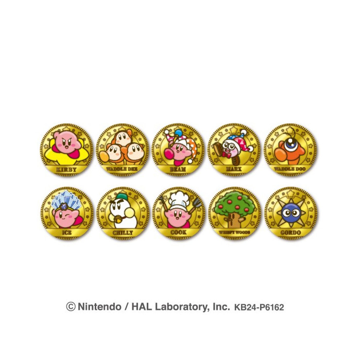 Collection de Médailles 10 PCS Kirby the star - Kirby