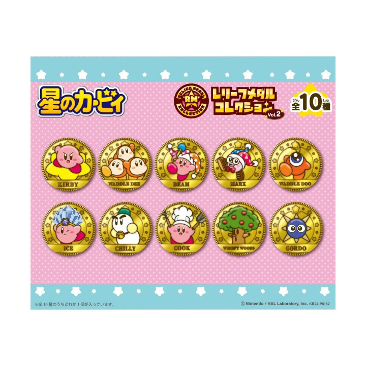 Collection de Médailles 10 PCS Kirby the star - Kirby