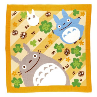 Plaid Totoro trèfles 90 x 90 cm - Mon voisin Totoro