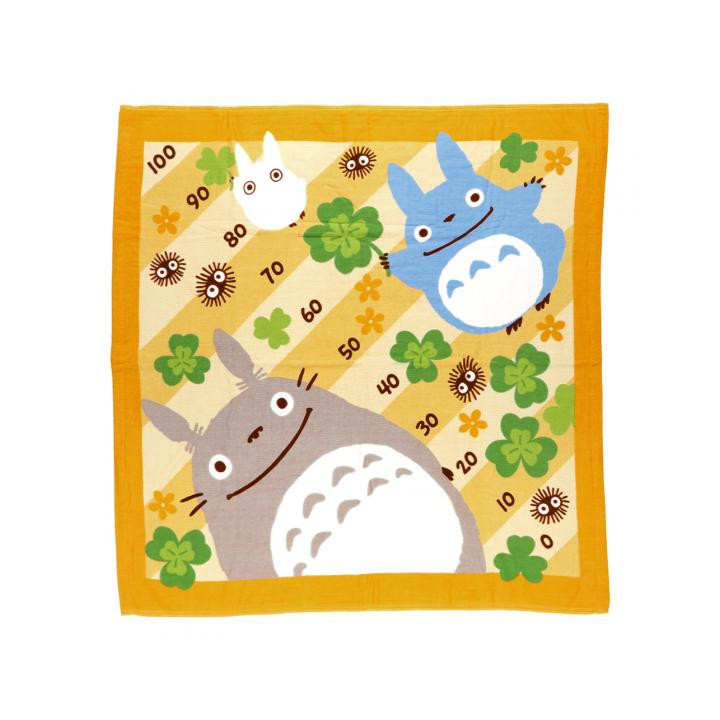 Plaid Totoro trèfles 90 x 90 cm - Mon voisin Totoro
