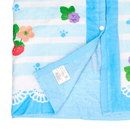 Serviette de plage Fraises 80 x 110 cm - Kiki La Petite Sorcière