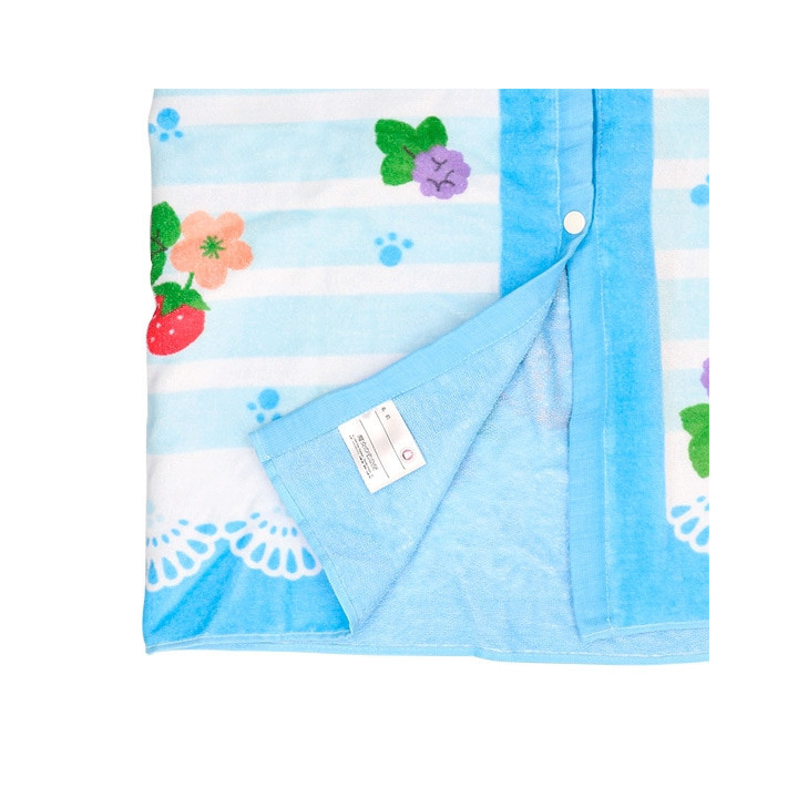 Serviette de plage Fraises 80 x 110 cm - Kiki La Petite Sorcière