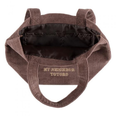 Sac velours Totoro écusson - Mon voisin Totoro