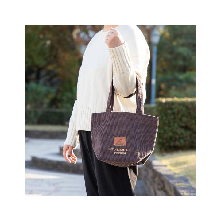Sac velours Totoro écusson - Mon voisin Totoro