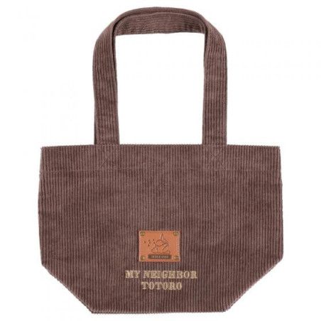Sac velours Totoro écusson - Mon voisin Totoro