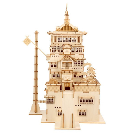 Maquette en bois Kigumi Aburaya - Le Voyage de Chihiro