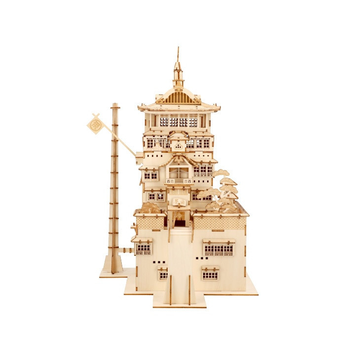 Maquette en bois Kigumi Aburaya - Le Voyage de Chihiro