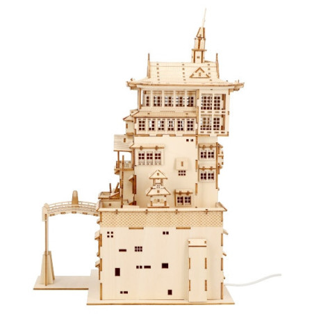 Maquette en bois Kigumi Aburaya - Le Voyage de Chihiro