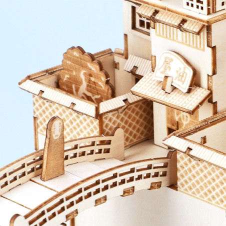 Maquette en bois Kigumi Aburaya - Le Voyage de Chihiro