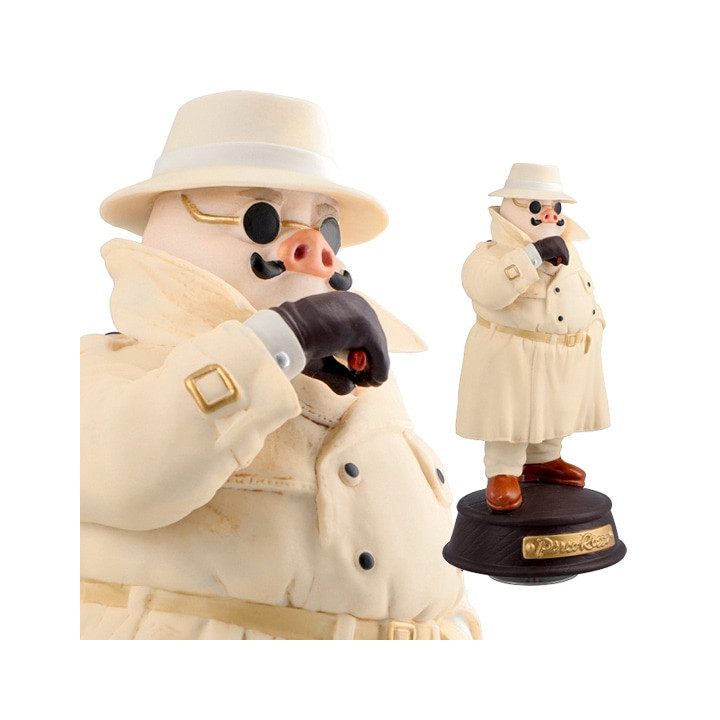 Boîte à Musique Marco dans son imperméable - Porco Rosso