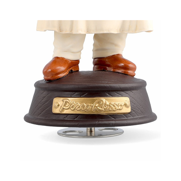 Boîte à Musique Marco dans son imperméable - Porco Rosso